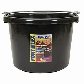 8 Quart Pail, Black multi-pet food pet bundle kits pet care sets pet health combos pet treat packs