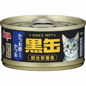 $10 OFF 24 cans: Aixia Kuro-Can Mini Tuna & Skipjack Tuna with Dried Skipjack Canned Cat Food 80g x 24 cat general supplies cat toys cat grooming cat food cat litter