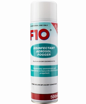 $10 OFF (Exp Jul 2025): F10 Disinfectant Aerosol Fogger 500ml plush dog toy soft chew toy squeaky plush pillow toy stuffed dog toy