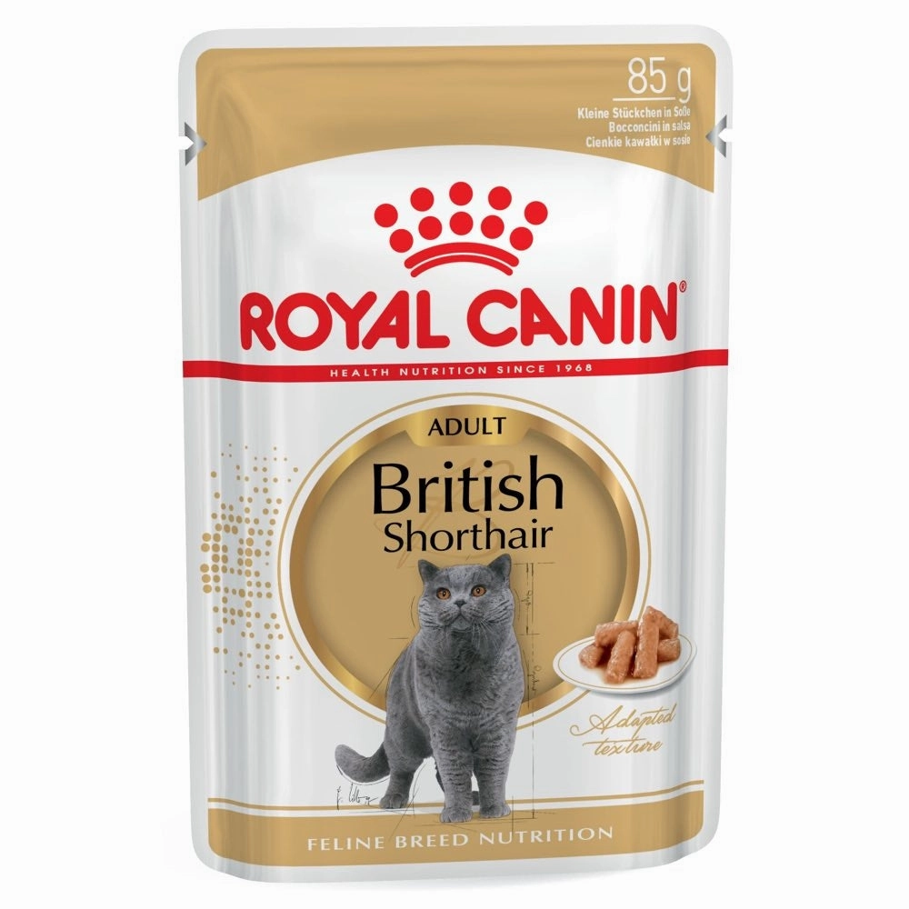 $11 OFF: Royal Canin British Shorthair Adult Pouch Cat Food 85g x 12 dog travel bag car seat cover pet carrier for car training leash dog training whistle