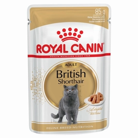 $11 OFF: Royal Canin British Shorthair Adult Pouch Cat Food 85g x 12 dog travel bag car seat cover pet carrier for car training leash dog training whistle