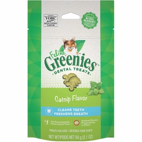$2 OFF: Greenies Catnip Flavor Dental Cat Treats 2.1oz cat general supplies cat toys cat grooming cat food cat litter