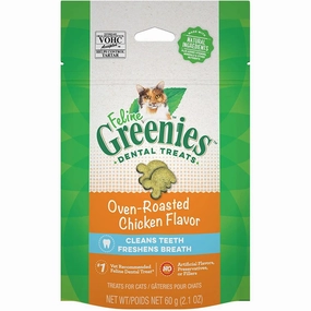$2 OFF: Greenies Oven Roasted Chicken Flavor Dental Cat Treats 2.1oz cat general supplies cat toys cat grooming cat food cat litter