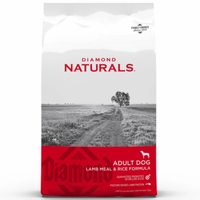 '30% OFF FREE TREAT': Diamond Naturals Lamb & Rice Adult Dry Dog Food dog grooming shampoo collar crate feeding supplies