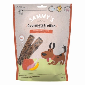 '50% OFF (Exp 5May25)': Bosch Sammy's Gourmet Strips with Chicken & Duck Grain-Free Dog Treats 180g dog supplies dog food toys accessories dog bed