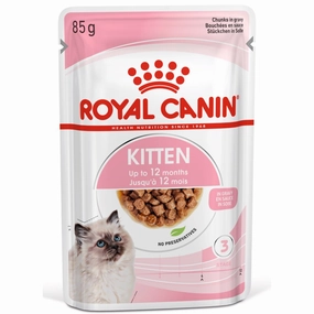 $9 OFF: Royal Canin Kitten GRAVY Pouch Cat Food 85g x12 dog travel bag car seat cover pet carrier for car training leash dog training whistle