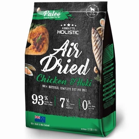 'BUNDLE DEAL': Absolute Holistic Air Dried Chicken & Hoki Dog Food 1kg horse supplement horse vitamins animal probiotics livestock digestive aid horse immune booster