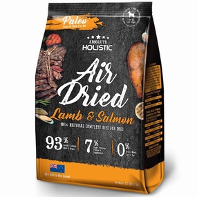 'BUNDLE DEAL': Absolute Holistic Air Dried Lamb & Salmon Dog Food 1kg dog grooming shampoo collar crate feeding supplies