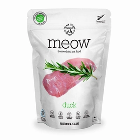 'BUNDLE DEAL': MEOW Raw Duck Grain-Free Freeze Dried Raw Cat Food 280g cat snacks catnip treats healthy cat food cat reward treats low calorie cat food