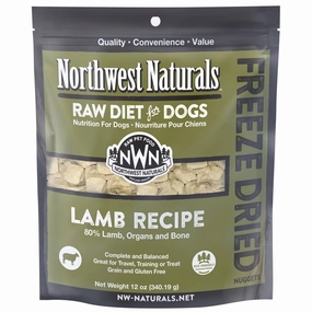 'BUNDLE DEAL': Northwest Naturals Lamb Freeze Dried Raw Diet Dog Food dog grooming shampoo collar crate feeding supplies