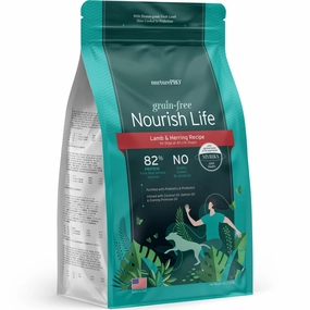 'BUNDLE DEAL': Nurture Pro Nourish Life Lamb & Herring Recipe Grain-Free Dry Dog Food dog grooming shampoo collar crate feeding supplies