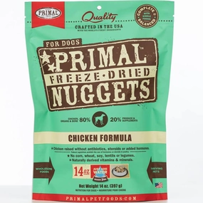 'BUNDLE DEAL': Primal Chicken Formula Grain-Free Freeze-Dried Dog Food 14oz horse supplement horse vitamins animal probiotics livestock digestive aid horse immune booster