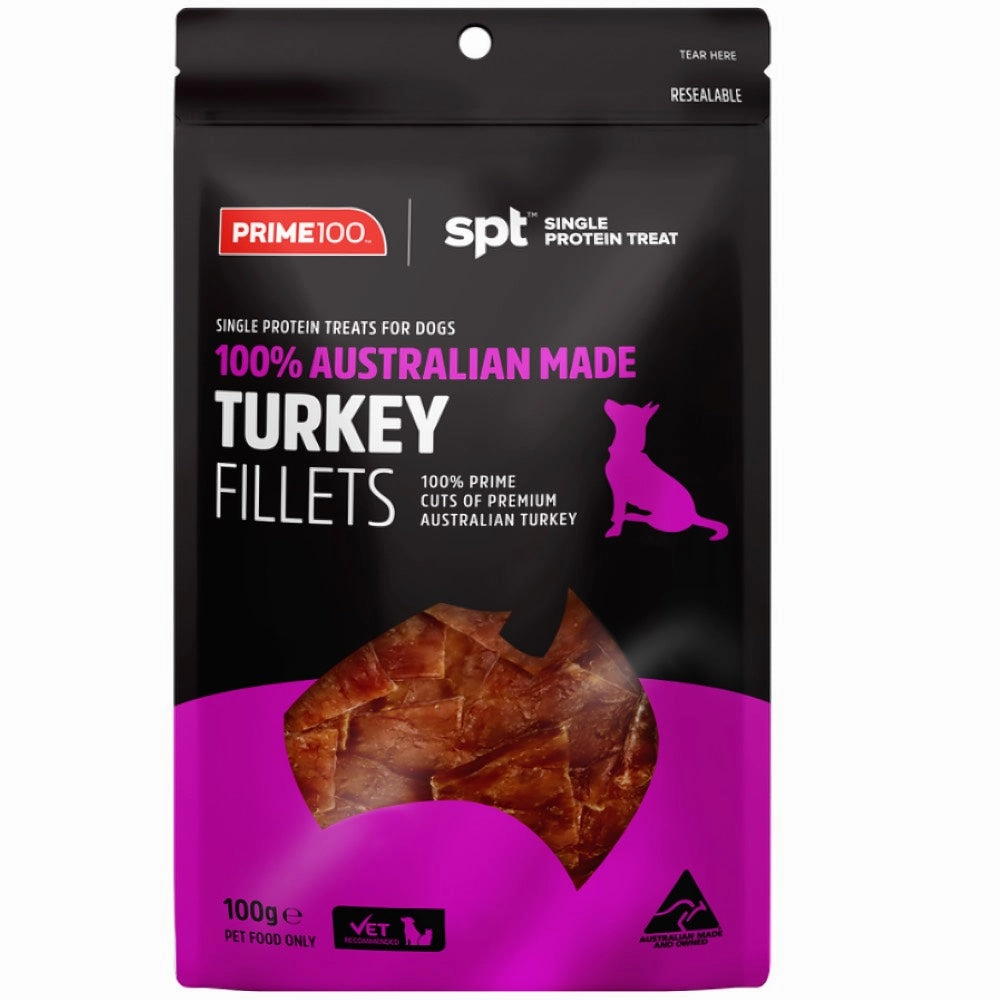 'BUNDLE DEAL': Prime100 Single Protein Turkey Fillets Air Dried Dog Treats 100g fly trap horse fly spray poultry fly control fly repellent farm fly solution