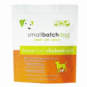 'BUNDLE DEAL': Smallbatch Chicken Batch Sliders Freeze Dried Dog Food 14oz dog grooming shampoo collar crate feeding supplies