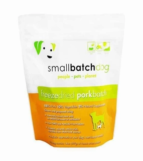 'BUNDLE DEAL': Smallbatch Pork Batch Sliders Freeze Dried Dog Food 14oz dog grooming shampoo collar crate feeding supplies