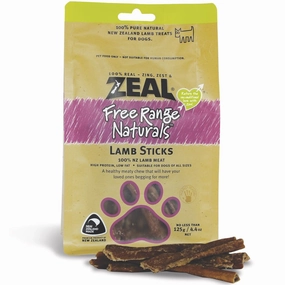 'BUNDLE DEAL': Zeal Free Range Naturals Lamb Sticks Dog Treats 125g dog grooming shampoo collar crate feeding supplies