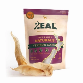 'BUNDLE DEAL': Zeal Free Range Naturals Venison Ears Dog Treats 125g dog grooming shampoo collar crate feeding supplies