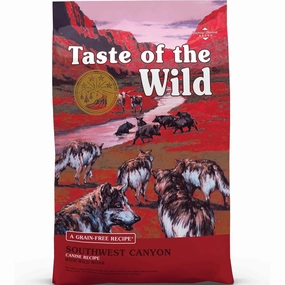 'BUNDLE DEAL/FREE TREAT': Taste Of The Wild Southwest Canyon Wild Boar Grain-Free Dry Dog Food dog grooming shampoo collar crate feeding supplies