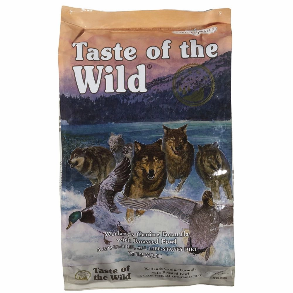 'BUNDLE DEAL/FREE TREAT': Taste of the Wild Wetlands with Roasted Fowl Grain Free Dry Dog Food dog grooming shampoo collar crate feeding supplies