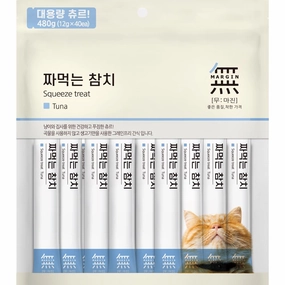 (Exp Feb 2025)Bow Wow Mumargin Squeeze Tuna Grain-Free Liquid Cat Treats 480g cat grass snacks cat grass planter cat digestive aid catnip spray cat herbal treats