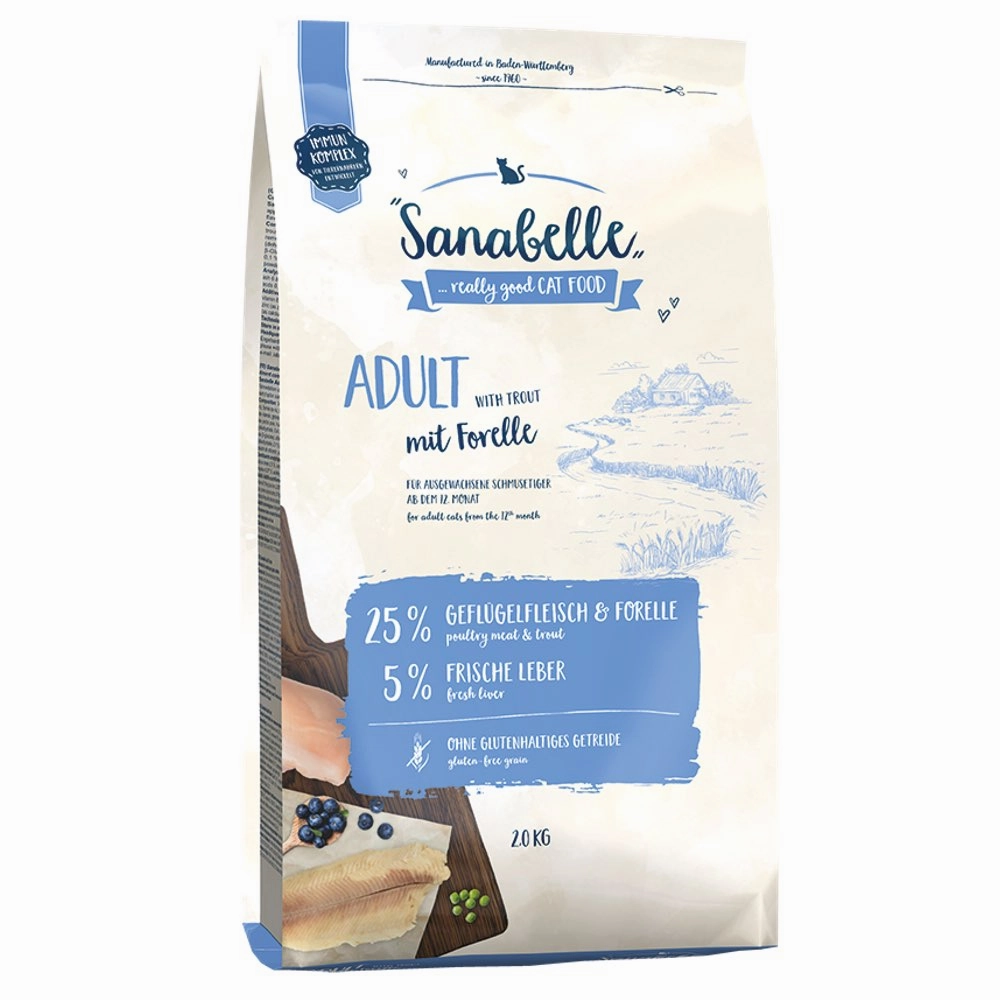 'FREE TREATS w 10kg/BUNDLE DEAL': Sanabelle Adult With Fine Trout Dry Cat Food kitten food wet kitten food kitten milk kitten treats grain free kitten food