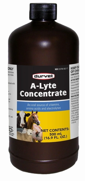 A-Lyte Concentrate, 500 ml poultry remedies poultry supplement goat vitamins sheep probiotics animal health boost