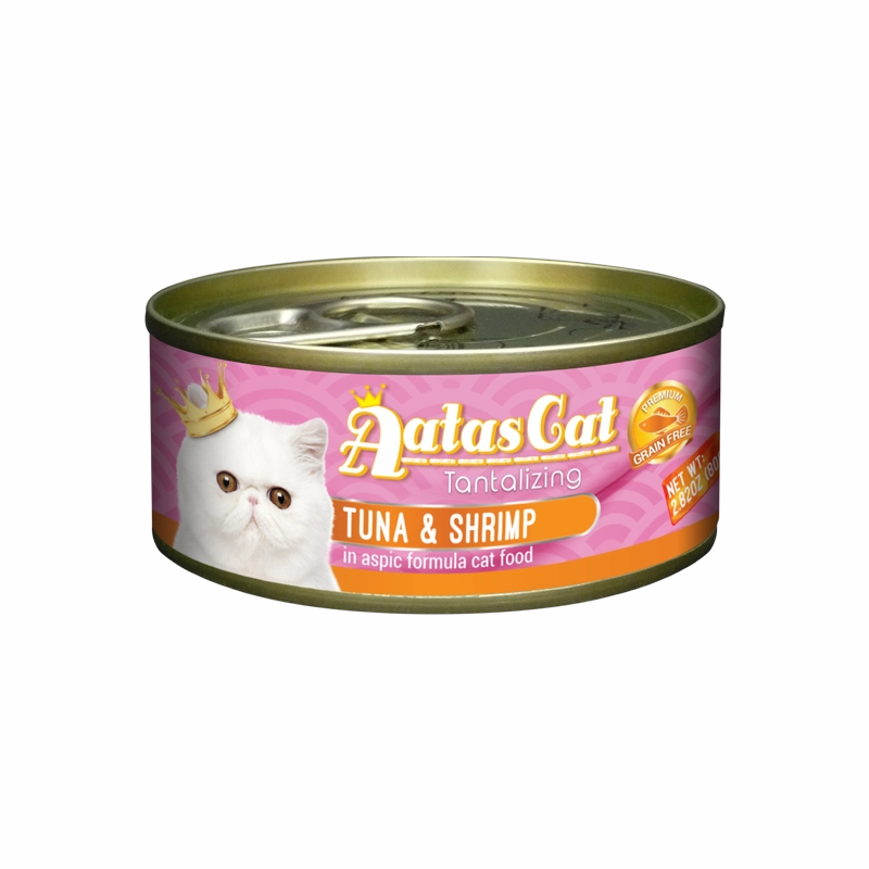 Aatas Cat Tantalizing Tuna & Shrimp 80g