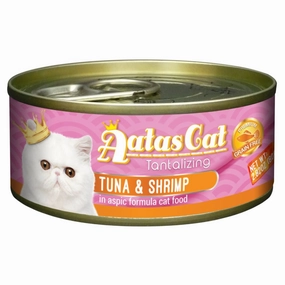 Aatas Cat Tantalizing Tuna & Shrimp In Aspic Canned Cat Food 80g dry cat food cat treats grain free cat food kitten treats cat dental treats