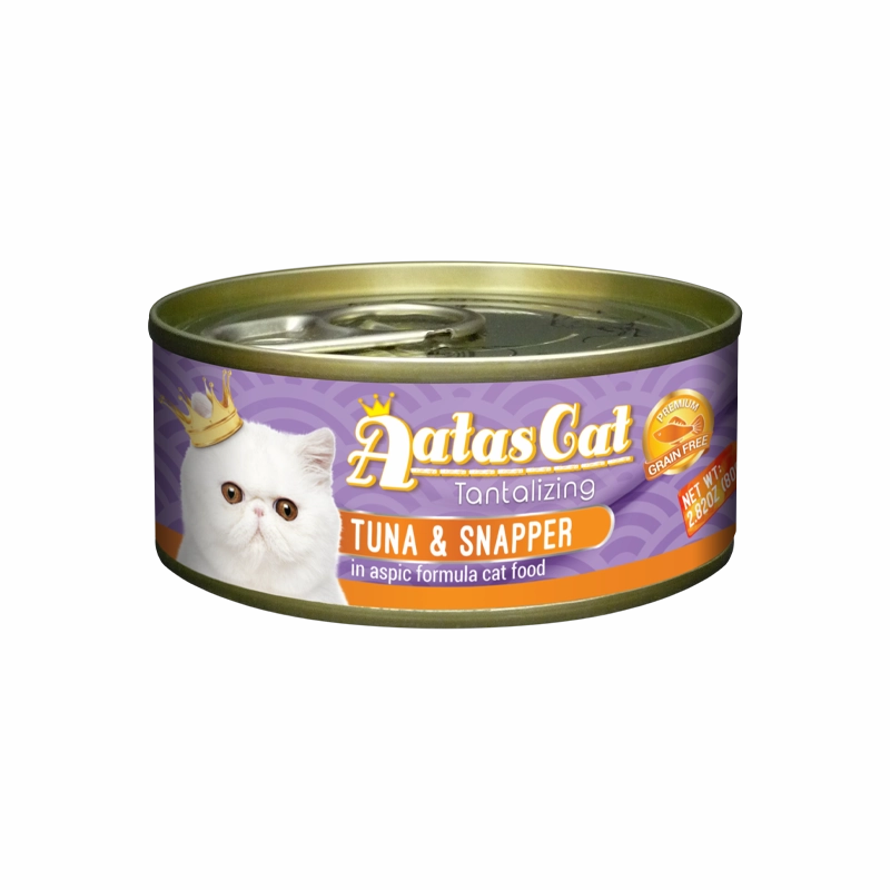 Aatas Cat Tantalizing Tuna & Snapper 80g
