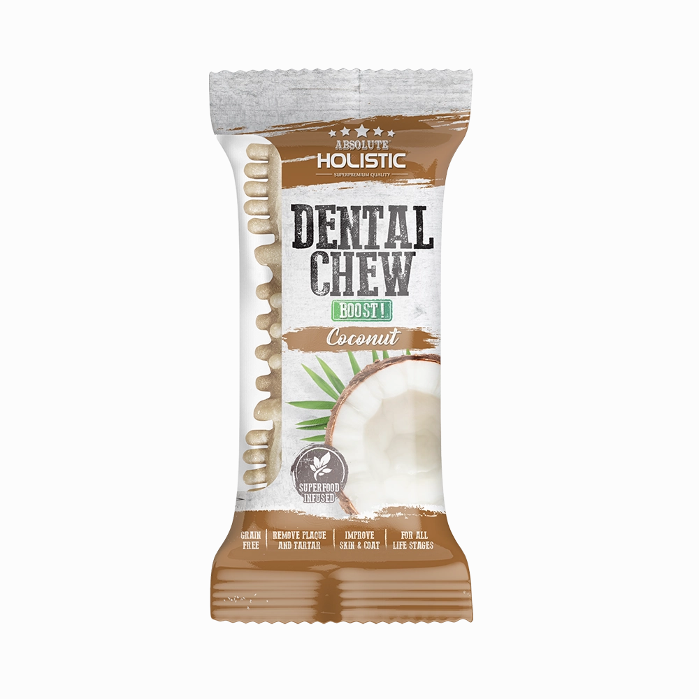 Absolute Holistic Dog Boost Dental Chew Coconut 25g (4")