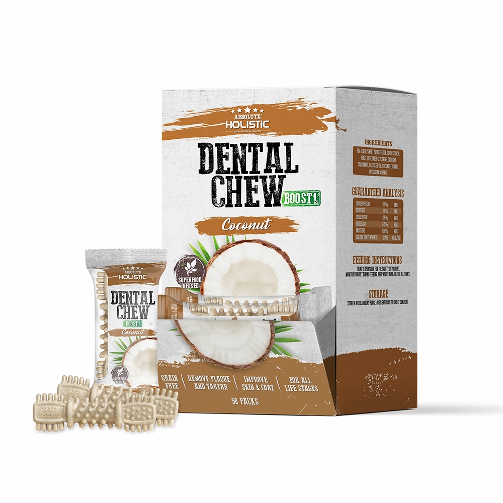 Absolute Holistic Dog Boost Dental Chew Coconut 25g (4")