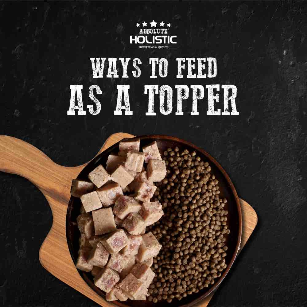 Absolute Holistic Tuna Complete & Balanced Meaty Loaf Wet Tray Dog Food 100g