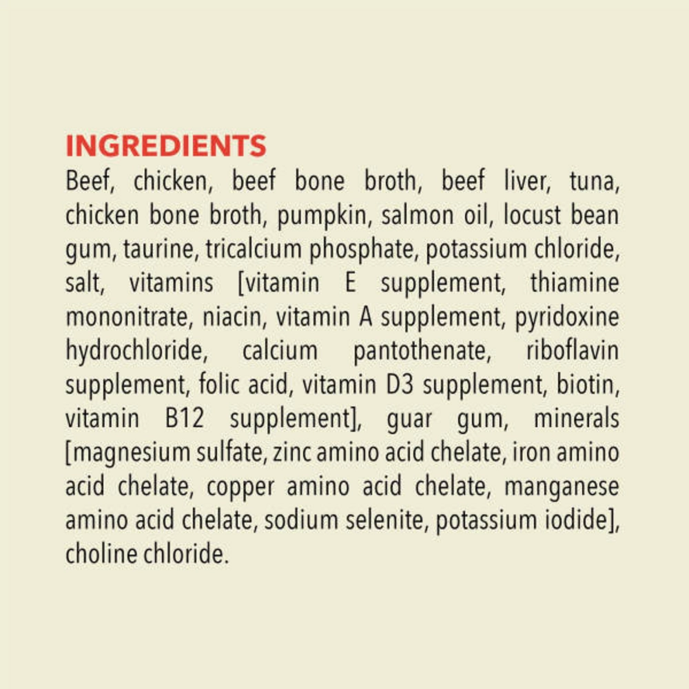 ACANA Beef, Chicken   Tuna Recipe in Bone Broth Wet Cat Food