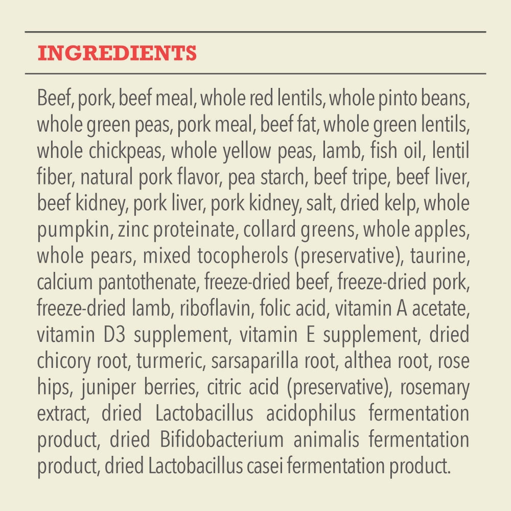 ACANA Red Meat Formula Grain Free Dry Dog Food