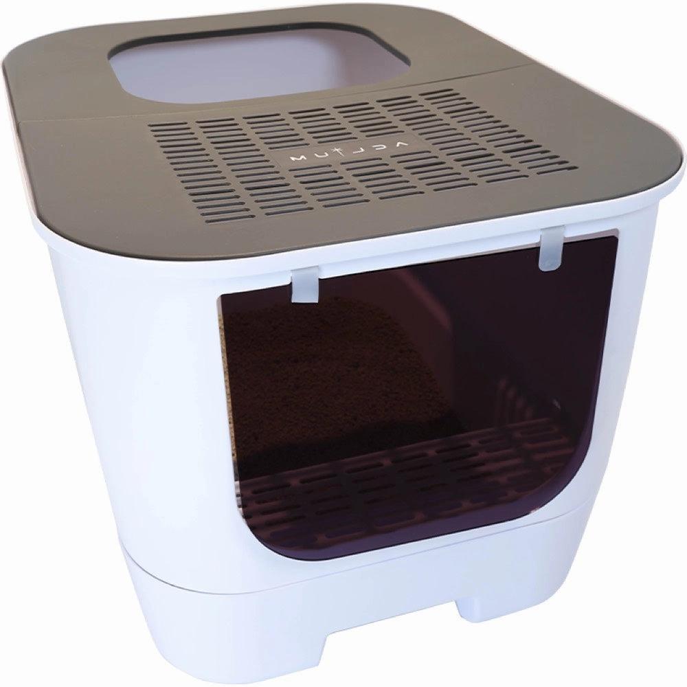 Aclium One-Way Cat Litter Box kitten supplies kitten toys kitten food kitten litter box kitten bed