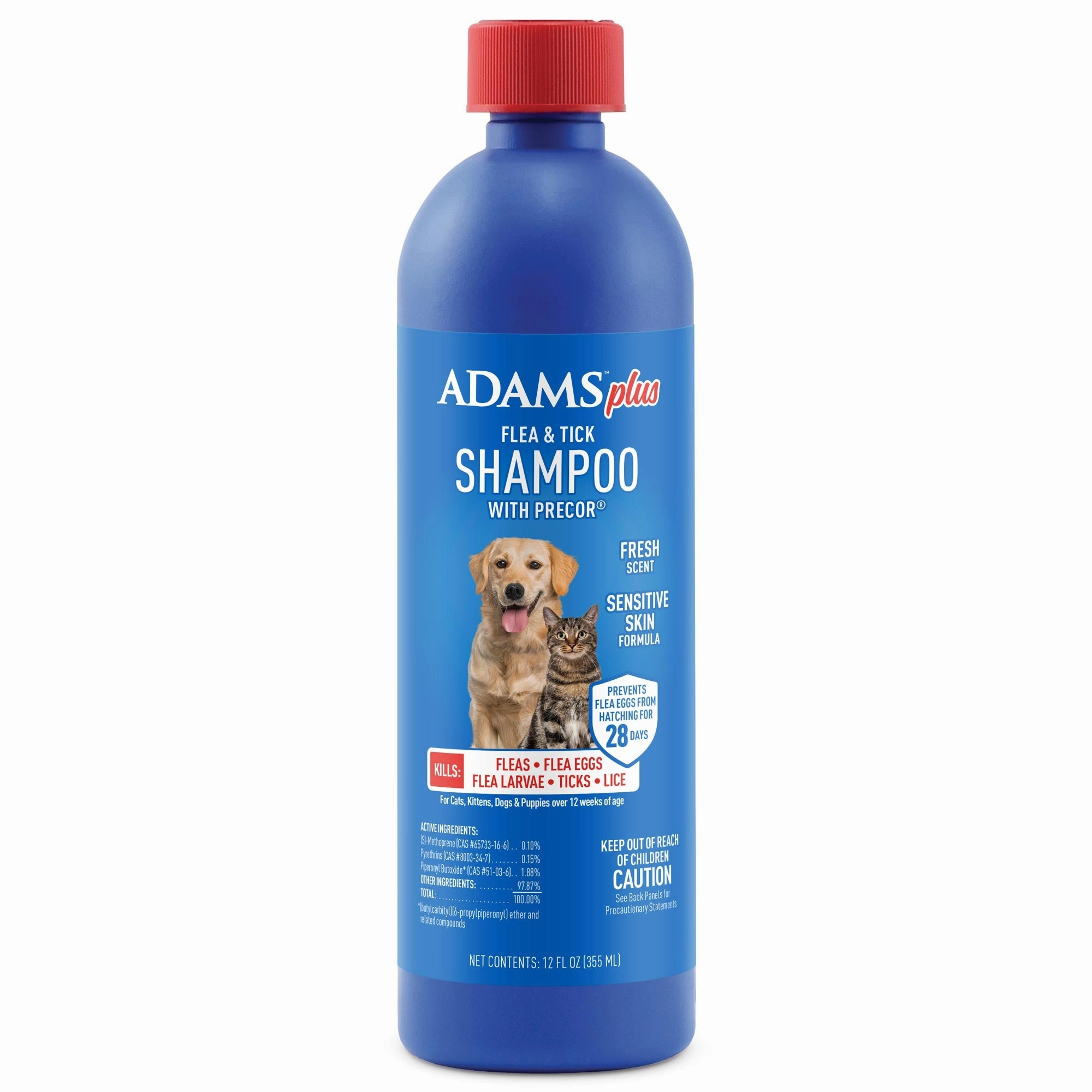 Adams Plus Flea & Tick Shampoo with Precor plush dog toys fluffy dog toy dog cuddle toy dog toy set stuffed toy for dogs