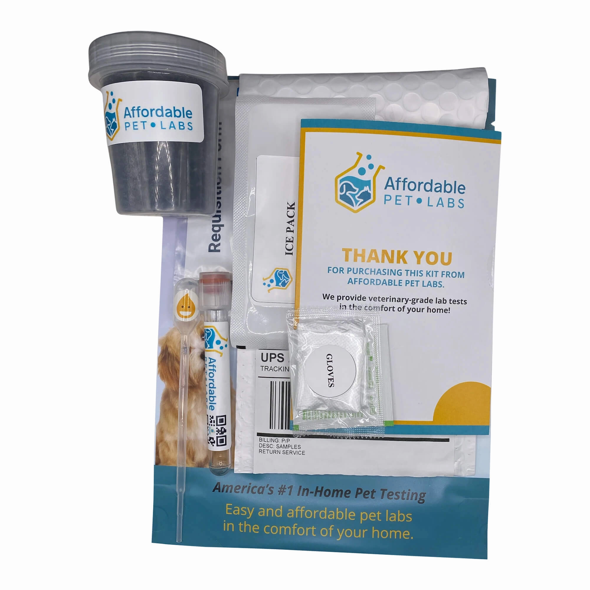 Affordable Pet Labs - Urine Culture For Cats, Easy Home Kit