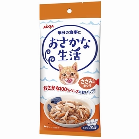 Aixia Fish Life Tuna With Chicken Fillet Grain-Free Cat Treats 180g dog chew toys dog dental chews durable chew toys puppy chew toy bone chew