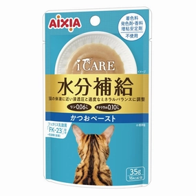 Aixia i CARE Hydration Skipjack Tuna Paste Pouch Wet Cat Food 35g x 12 dog travel bag car seat cover pet carrier for car training leash dog training whistle