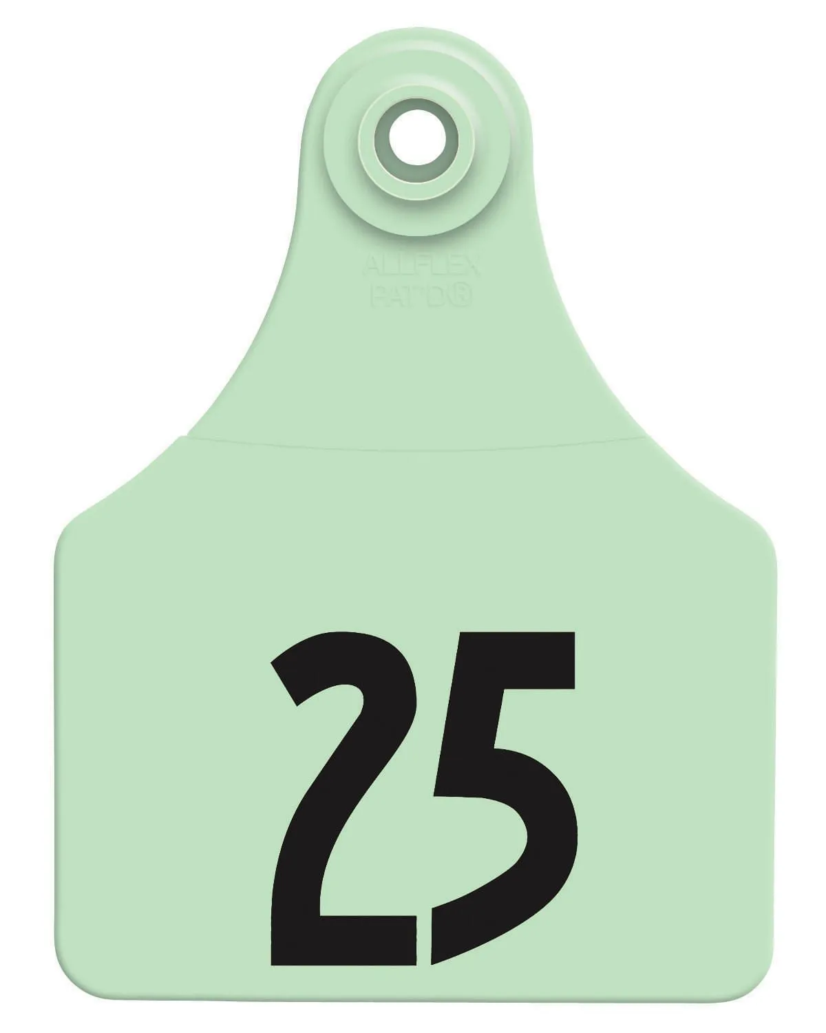 Allflex Global Numbered 2-Piece Ear Tags, 25 ct