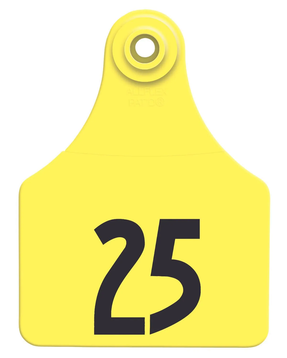 Allflex Global Numbered 2-Piece Ear Tags, 25 ct