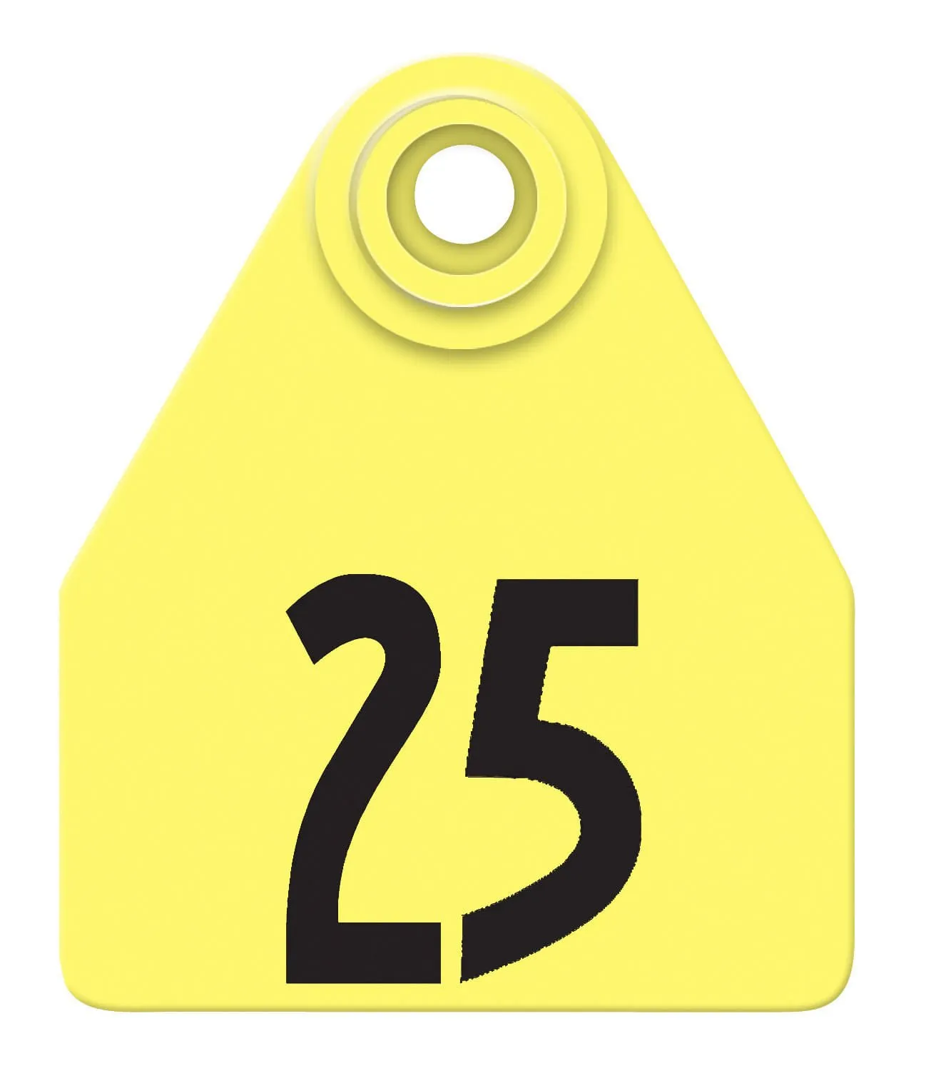 Allflex Global Numbered 2-Piece Ear Tags, 25 ct