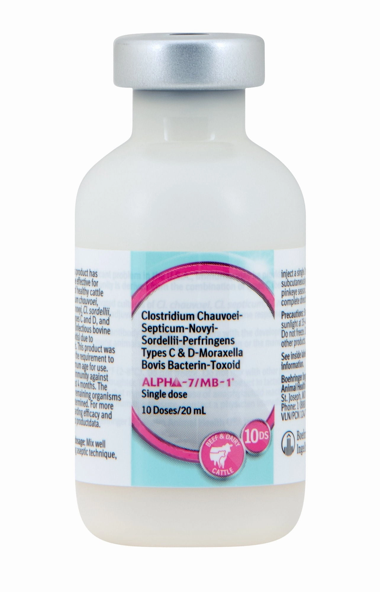 Alpha-7/MB-1 Cattle Vaccine for Blackleg & Pinkeye sheep feed sheep mineral sheep hay sheep pellets sheep salt block