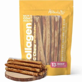Altimate Pet Beef Stick Collagen Dog Chews 13pcs no pull dog harness nylon dog leash dog walking set dog vest harness pet lead