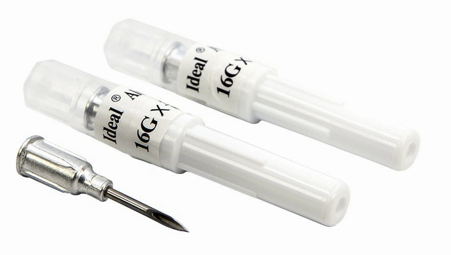 Aluminum Hub Needle 16g x 5/8", 100/box sheep feed sheep mineral sheep hay sheep pellets sheep salt block