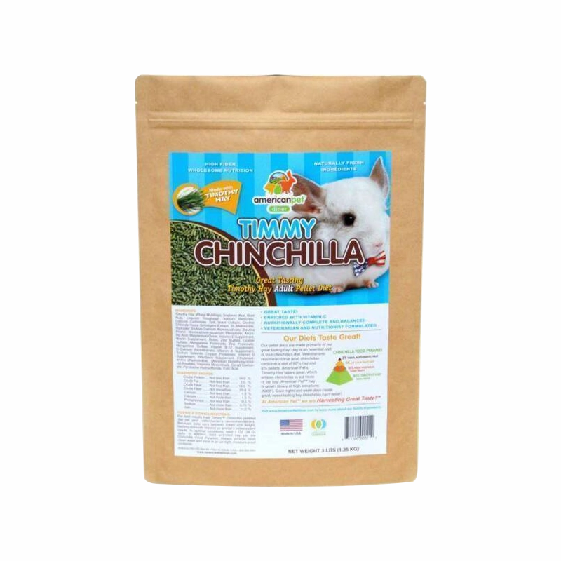 American Pet Diner Timmy Chinchilla Timothy Hay Adult Pellet Diet 3lb dog water fountain slow feeder automatic dog feeder gravity feeder dog food dispenser