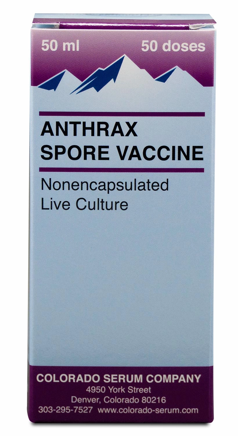 Anthrax Spore Vaccine for Horses & Livestock
