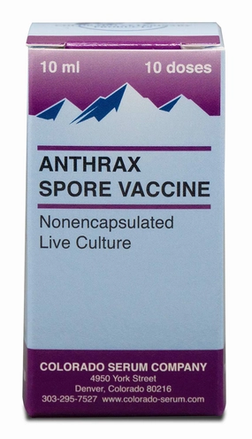 Anthrax Spore Vaccine for Horses & Livestock chicken supplies backyard chicken coop accessories poultry food chicken vitamins