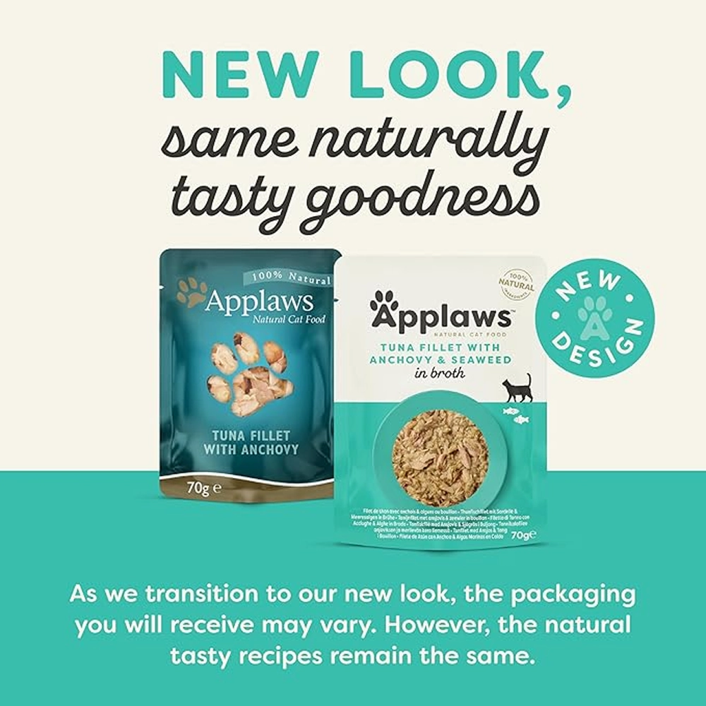 Applaws Tuna Fillet with Whole Anchovy Cat Wet Food