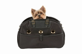 Ariel Bag - Black dog travel crate,airline approved dog carrier,dog transport bag